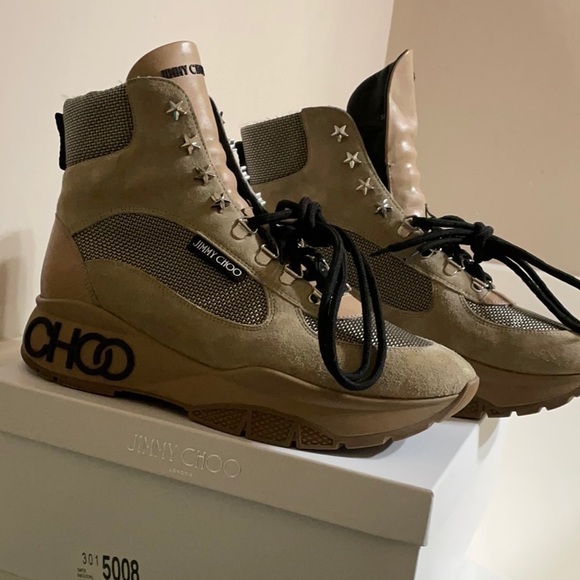 Jimmy Choo Inca Hiking Boot - Picture 2 of 6